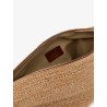 Luna raffia crossbody bag