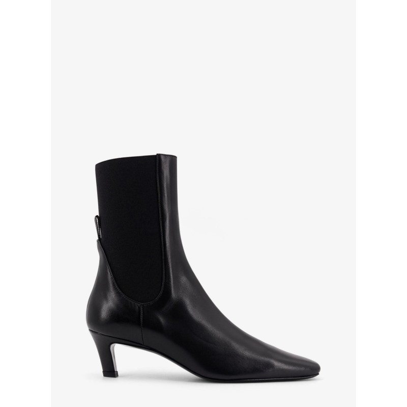 The Mid Heel Boot leather boots