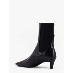 The Mid Heel Boot leather boots