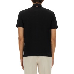 COTTON POLO SHIRT WITH POCKET