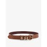 Leather belt