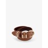 Leather belt