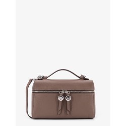 Romy slim hammered leather crossbody bag