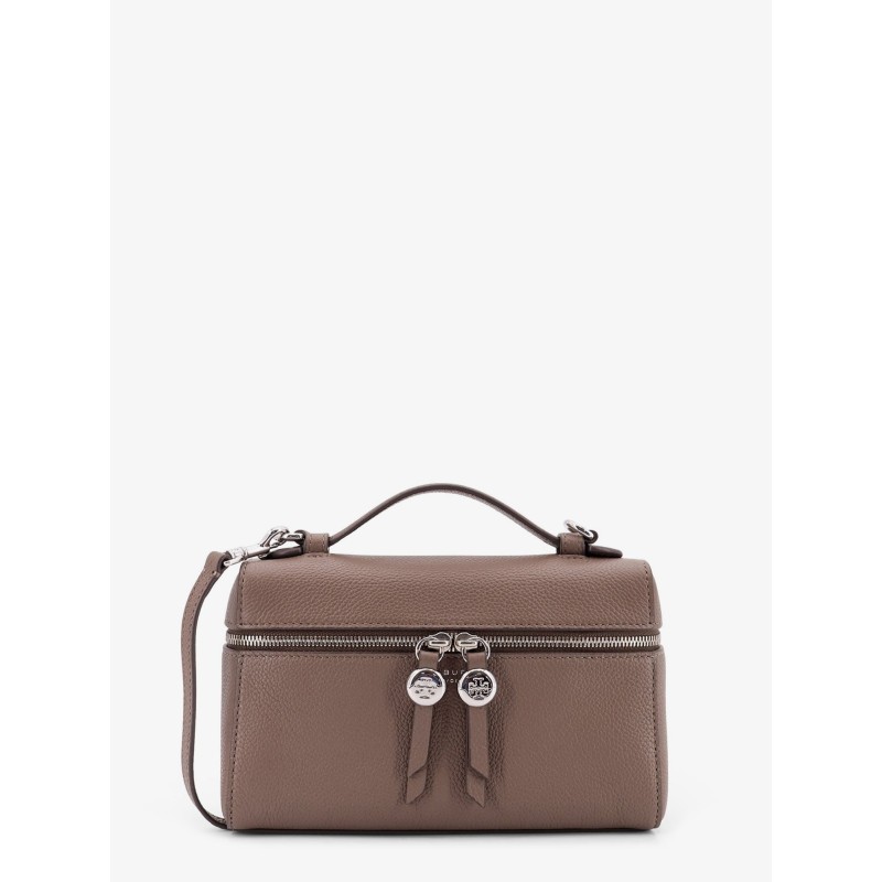 Romy slim hammered leather crossbody bag