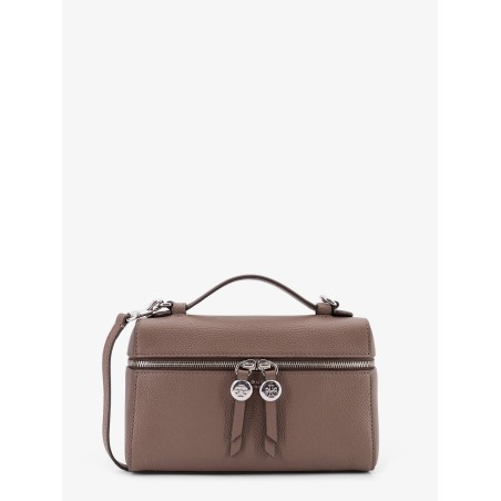 Romy slim hammered leather crossbody bag