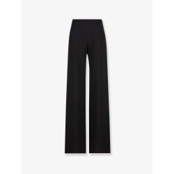 Technical stretch wool trousers