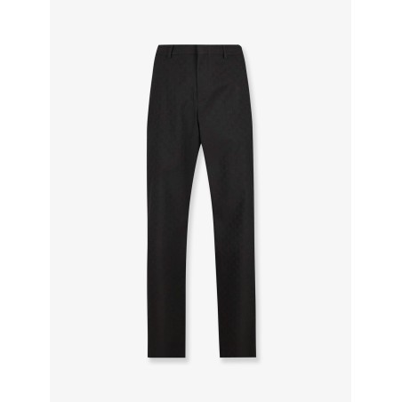 GG wool blend trousers