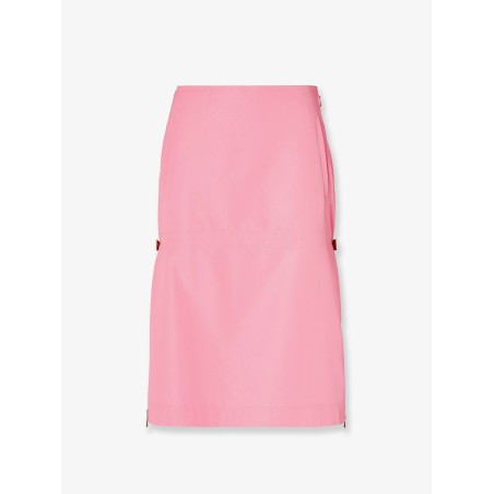 Technical viscose skirt