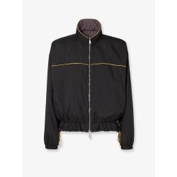 Reversible nylon jacket