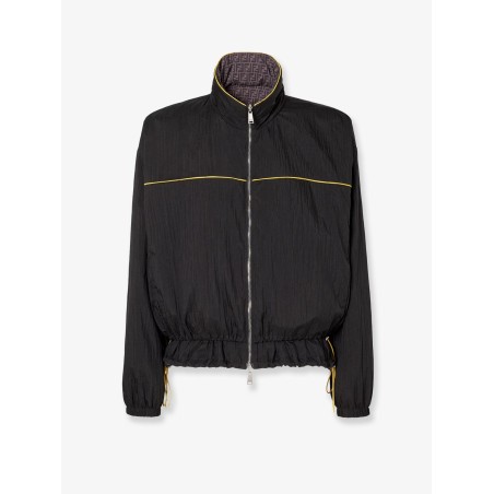 Reversible nylon jacket