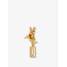 Single Cassandre brass earring