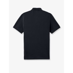 Stretch organic cotton polo shirt