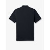 Stretch organic cotton polo shirt