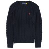 CABLE KNIT WITH LOGO