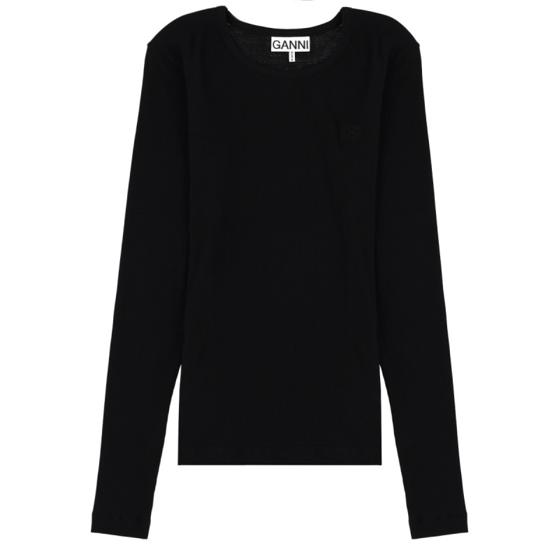 LONG SLEEVE TOP WITH LOGO