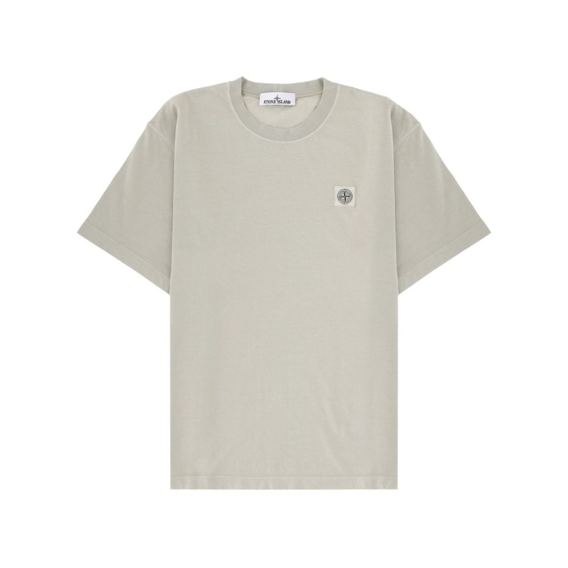 T-SHIRT WITH LOGO PATCH
