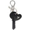 KEY & HEART" KEYCHAIN