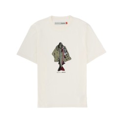 COTTON T-SHIRT "PAUL SMITH X BARBOUR"