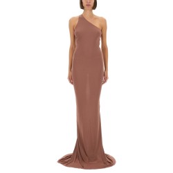 LONG ONE-SHOULDER DRESS