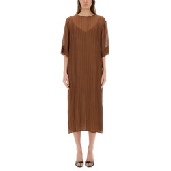 SILK MIDI DRESS