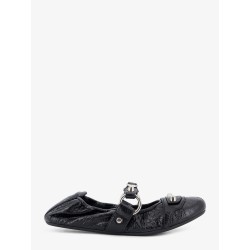 City Flat L005 leather ballerinas