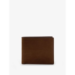 Nubuck bifold wallet