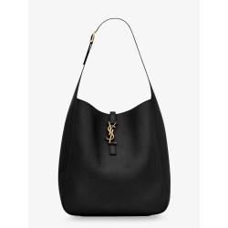 Le 5 à 7 hammered leather shoulder bag