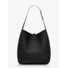 Le 5 à 7 hammered leather shoulder bag