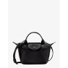 Le Pliage Xtra XS leather shoulder bag with engraved logo