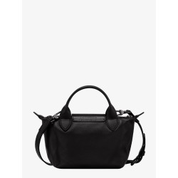 Le Pliage Xtra XS leather shoulder bag with engraved logo
