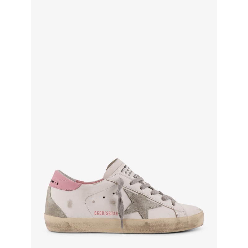 Super star leather sneakers with side logo