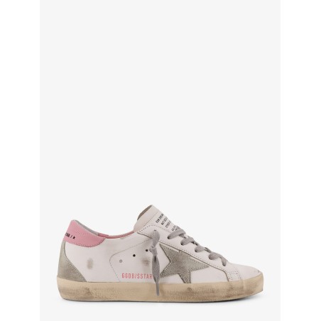 Super star leather sneakers with side logo