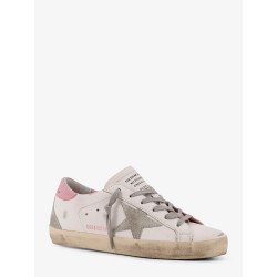 Super star leather sneakers with side logo