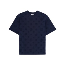 T-SHIRT WITH MONOGRAM DETAILS