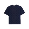 T-SHIRT WITH MONOGRAM DETAILS