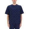 T-SHIRT WITH MONOGRAM DETAILS