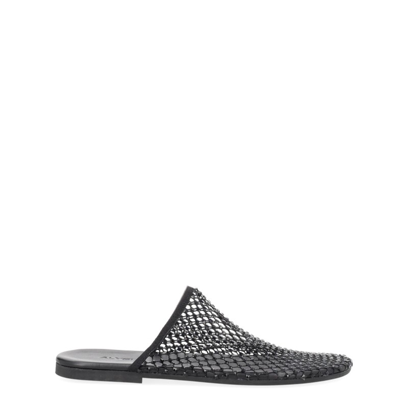 MULE SHOE WITH RHINESTONES