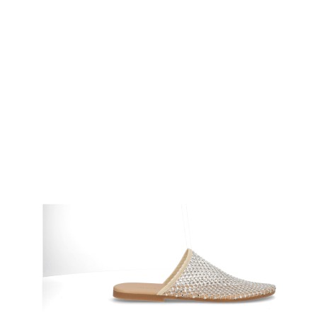 MULE SHOE WITH RHINESTONES