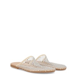 MULE SHOE WITH RHINESTONES