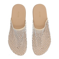 MULE SHOE WITH RHINESTONES
