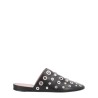 LEATHER SLIPPER WITH STUDS