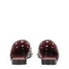 LEATHER SLIPPER WITH STUDS