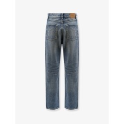 Ankle midi blue denim jeans