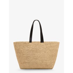Ami de coeur raffia shoulder bag