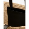 Ami de coeur raffia shoulder bag
