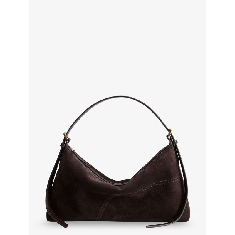 Castellare suede shoulder bag