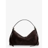 Castellare suede shoulder bag