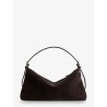 Castellare suede shoulder bag