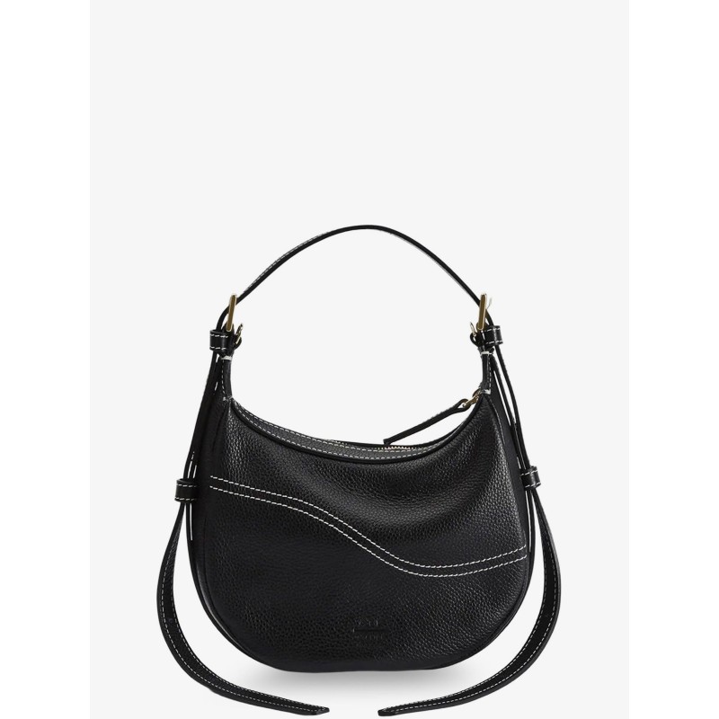 Silea Mandorla leather crossbody bag