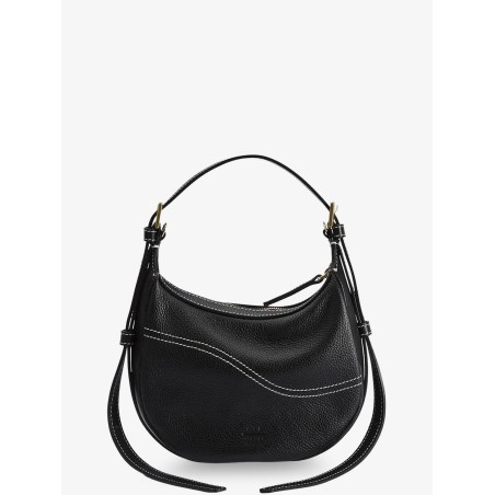 Silea Mandorla leather crossbody bag